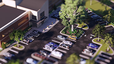 Rendered by Beall & Company - Tilt Shift
